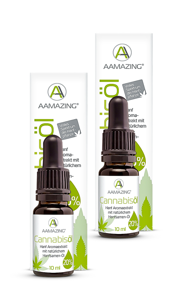 CBD Öl 20% Vollspektrum · 2er Pack