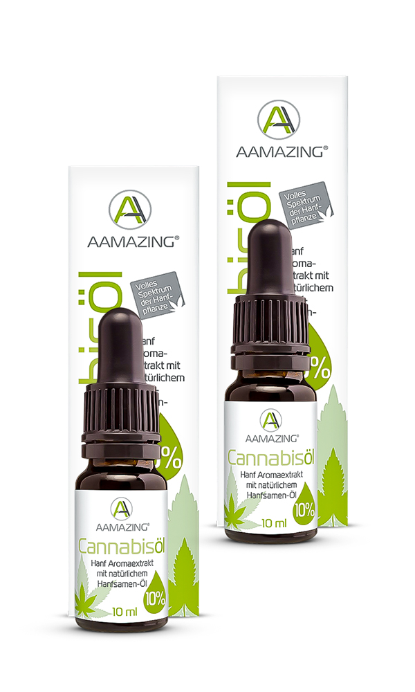 CBD Öl 10% Vollspektrum · 2er Pack
