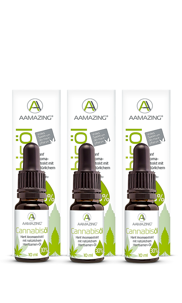 CBD Öl 30% Vollspektrum · 3er Pack